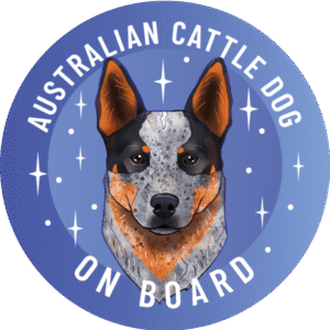 Magnes - australian cattle dog ⌀ 10 cm