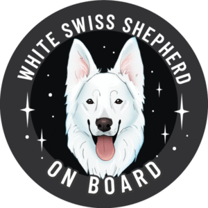 Magnes - biały owczarek szwajcarski ⌀ 10 cm