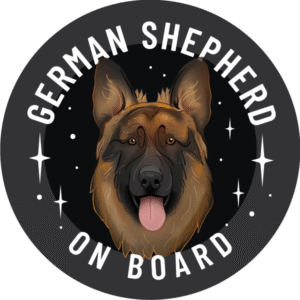 Magnes - owczarek niemiecki długowłosy ⌀ 10 cm