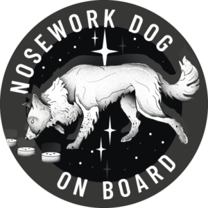 Naklejka - nosework ⌀ 10 cm