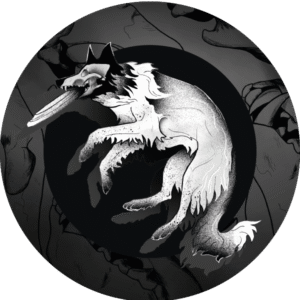 Magnes - Frisbee Skull ⌀ 10 cm