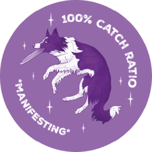 Naklejka na frisbee - Catch ratio ⌀ 13,5 cm