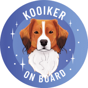 Magnes - kooikerhondje ⌀ 10 cm