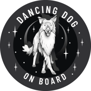 Magnes - dog dancing ⌀ 10 cm