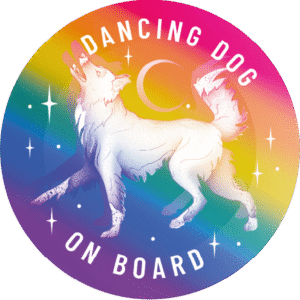 Magnes - dog dancing ⌀ 10 cm