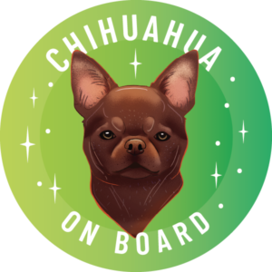 Magnes - chihuahua krótkowłosa ⌀ 10 cm