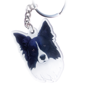 Brelok akrylowy - border collie