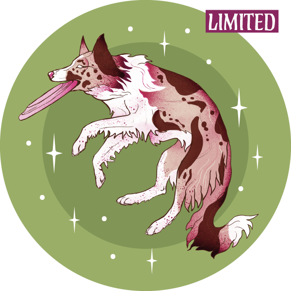Magnes - frisbee border ⌀ 10 cm 1 Magnes - frisbee border ⌀ 10 cm