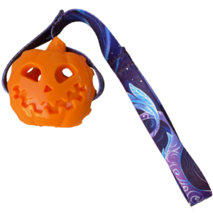 Zabawki i akcesoria - Halloween FurryFriends - dynia na krótkiej taśmie